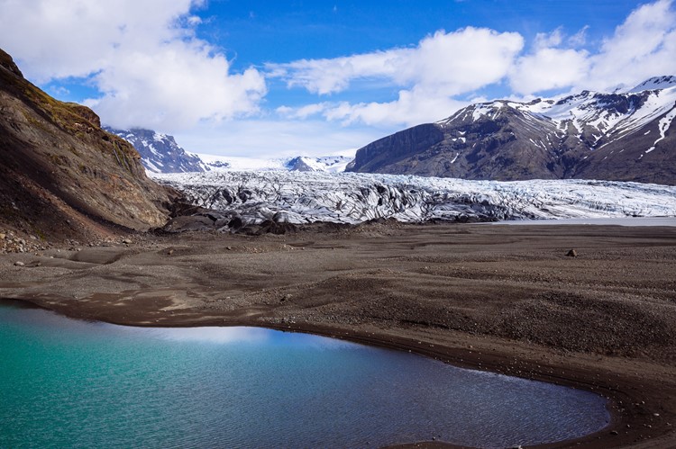 Vatnajökull - Svínafellsjökull gletsjer  - IJsland